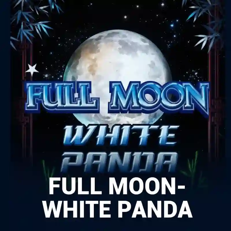 Full Moon_ White Panda